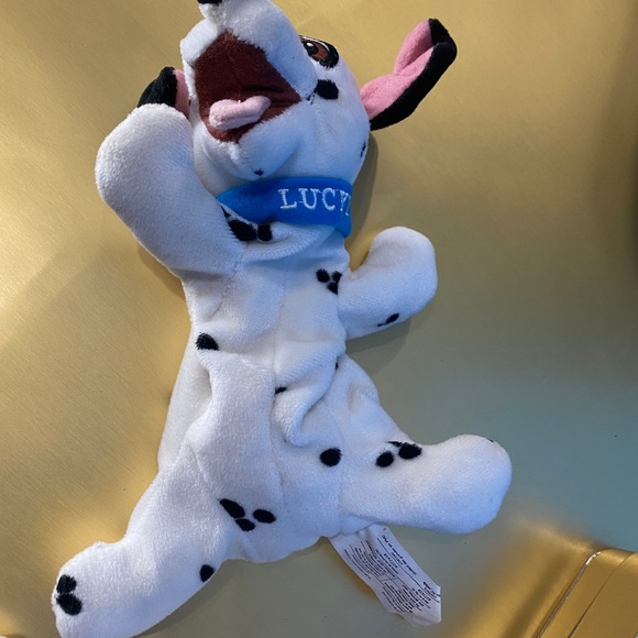 DISNEY STORE 90s COLLECTIBLE 101 DALMATIANS BEAN BAG PLUSH LUCKY & JEWEL PUPPIES - Picture 15 of 16